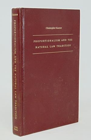 Immagine del venditore per Proportionalism and the Natural Law Tradition venduto da Haaswurth Books