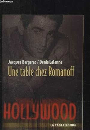 Bild des Verkufers fr Une table chez Romanoff zum Verkauf von Le-Livre