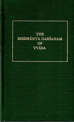 Imagen del vendedor de The Siddhanta Darsanam of Vyasa a la venta por Book Booth