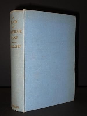 A Book of Cambridge Verse