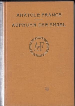 Bild des Verkufers fr Aufruhr der Engel. zum Verkauf von Antiquariat Puderbach