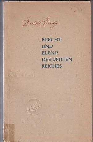 Bild des Verkufers fr Furcht und Elend des Dritten Reiches. 24 Szenen. Aurora-Bcherei zum Verkauf von Antiquariat Puderbach