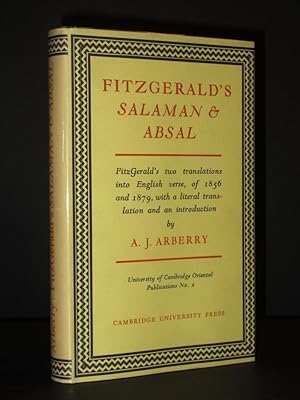 Image du vendeur pour Fitzgerald's Salaman and Absal mis en vente par Tarrington Books