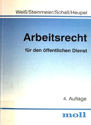 Immagine del venditore per Arbeitsrecht fr den ffentlichen Dienst. venduto da books4less (Versandantiquariat Petra Gros GmbH & Co. KG)