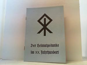 Imagen del vendedor de Der Heimatgedanke im XX. Jahrhundert. Ein Vortrag vor der Deutschglubigen Gemeinschaft. a la venta por Antiquariat Uwe Berg