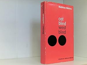 Bild des Verkufers fr ostblind-westblind zum Verkauf von Book Broker