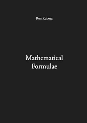 Image du vendeur pour Mathematical Formulae mis en vente par AHA-BUCH