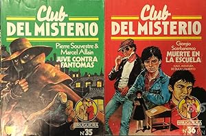Imagen del vendedor de Club del Misterio nms. 35-36 - Juve contra Fantomas/Muerte en la escuela a la venta por LIBRERA SOLN
