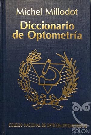 Imagen del vendedor de Diccionario de optometra a la venta por LIBRERA SOLN