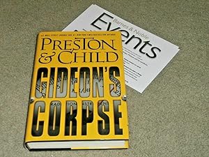 Seller image for GIDEON'S CORPSE: DUAL SIGNED US FIRST EDITION HARDCOVER WITH EVENT FLYER for sale by Books for Collectors