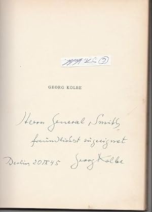 GEORG KOLBE (1877-1947) Professor, dt. figürlicher Bildhauer und Medailleur. Nach ihm sind der Ge...