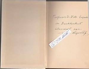 Image du vendeur pour SELMA LAGERLF (1858-1940) schwedische Schriftstellerin "Nils Holgerson und die Wildgnse", 1909 erhielt sie als erste Frau den Nobelpreis fr Literatur und wurde 1914 als erste Frau in die Schwedische Akademie aufgenommen. mis en vente par Herbst-Auktionen