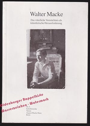 Bild des Verkufers fr Walter Macke - Das vterliche Vermchtnis als knstlerische Herausforderung - Verein August Macke Haus e. V.(Hrsg) zum Verkauf von Oldenburger Rappelkiste