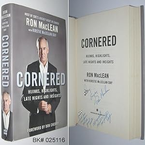 Cornered: Hijinks, Highlights, Late Nights and Insights SIGNED