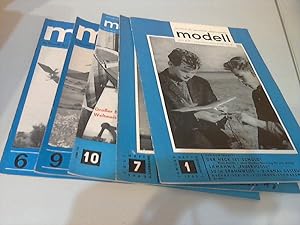 Modell Zeitschrift für neuzeitliche Selbstbautechnik mit R/C- und Transistor-Elektronik - Hefte 1...