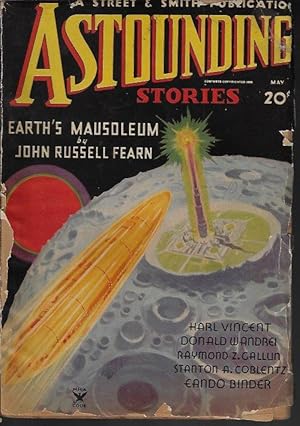 Image du vendeur pour ASTOUNDING Stories: May 1935 mis en vente par Books from the Crypt