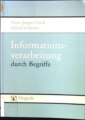 Seller image for Informationsverarbeitung durch Begriffe. for sale by books4less (Versandantiquariat Petra Gros GmbH & Co. KG)