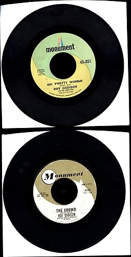 Oh Pretty Woman / Yo Te Amo Maria, AND A SECOND 45 RPM 'SINGLE,' Mama / The Crowd (TWO 45 RPM VIN...