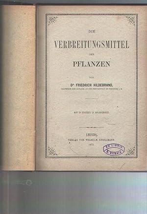 Image du vendeur pour Die Verbreitungsmittel der Pflanzen mis en vente par Windau Antiquariat