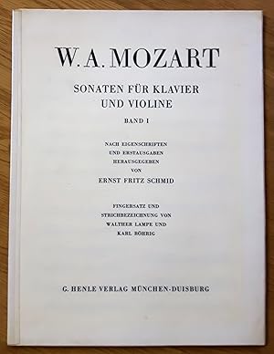 W. A. Mozart. Sonaten für Klavier und Violine. Band I [Band 1, eins - Die Kurfürstin-Sonaten op. ...