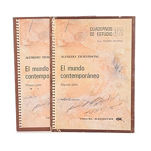 Imagen del vendedor de CUADERNOS DE ESTUDIO 32: EL MUNDO CONTEMPORNEO: PRIMERA PARTE Y SEGUNTA PARTE a la venta por Librera Monogatari