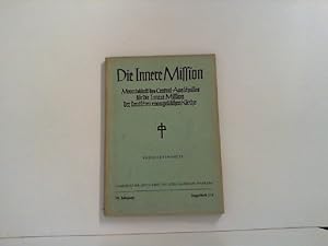 Seller image for Die Innere Mission. - Monatsblatt des Central-Ausschusses fr die Innere Mission der deutschen evangelischen Kirche. - 39. Jg. / 1949, Heft 1/2 . for sale by Zellibooks. Zentrallager Delbrck