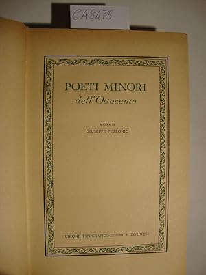 Poeti minori dell'Ottocento