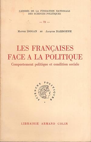 Les Françaises face à la politique, comportement politique et condition sociale.