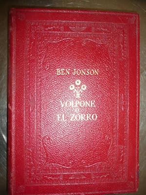 Seller image for Volpone o El Zorro. Versin Espaola De Manuel Bosch Barret. Ilustraciones De Ramn De Capmany. for sale by Reus, Paris, Londres