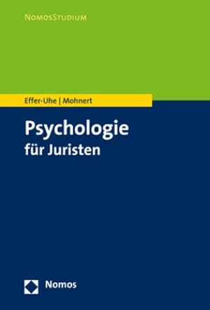 Seller image for Psychologie fr Juristen for sale by Rheinberg-Buch Andreas Meier eK