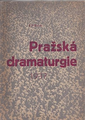 Imagen del vendedor de PRAZSKA DRAMATURGIE 1937 a la venta por ART...on paper - 20th Century Art Books