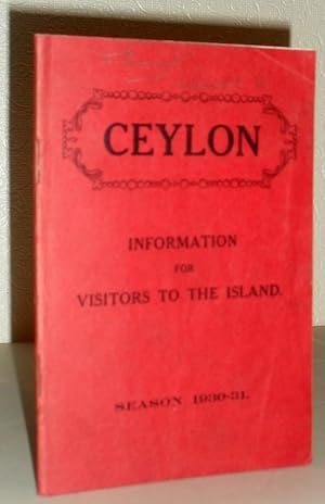 Ceylon - Information for Visitors - Season 1930-31