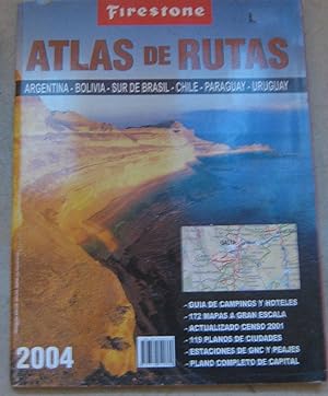Atlas de Rutas. Argentina, Bolivia, Sur de Brasil, Chile, Paraguay, Uruguay