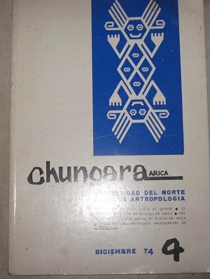 Chungará Arica. N° 4. Diciembre 1974