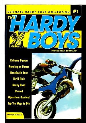 Seller image for HARDY BOYS: ALL NEW UNDERCOVER BROTHERS 1-8: #1 The Ultimate Collection - includes Extreme Danger / Running on Fumes / Boardwalk Best / Thrill Ride / Rocky Road / Burned /Operation: Survival / Top Ten Ways to Die. for sale by Bookfever, IOBA  (Volk & Iiams)