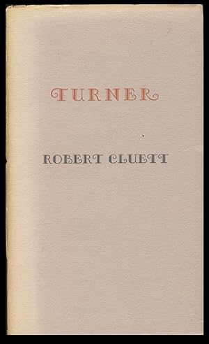 Seller image for Turner. (With Autograph Letter Signed) for sale by Parigi Books, Vintage and Rare