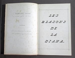 Les blasons de la Diana.