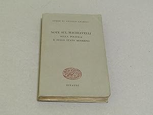 Seller image for Antonio Gramsci. Note sul Machiavelli, sulla politica e sullo stato moderno for sale by Amarcord libri