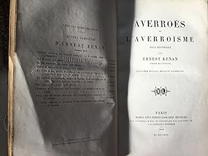 Averroës et L'Averroisme: Essai Historique