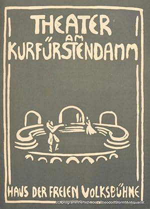 Bild des Verkufers fr Programmheft Fast ein Poet. Schauspiel in vier Akten von Eugene O'Neill. Ab 15. April 1958 zum Verkauf von Programmhefte24 Schauspiel und Musiktheater der letzten 150 Jahre