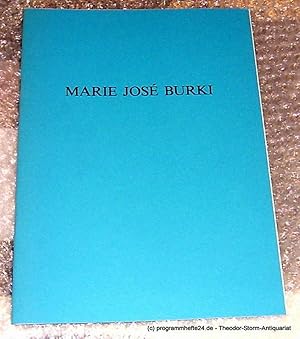 Marie Jose Burki. Künstlerheft