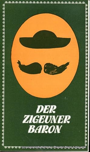 Seller image for Programmheft Der Zigeunerbaron. Spieljahr 1983 Opernhaus. Premiere am 16. Juni 1983 for sale by Programmhefte24 Schauspiel und Musiktheater der letzten 150 Jahre