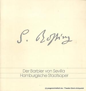 Seller image for Programmheft Der Barbier von Sevilla. Komische Oper. 31. Mai 1997 for sale by Programmhefte24 Schauspiel und Musiktheater der letzten 150 Jahre