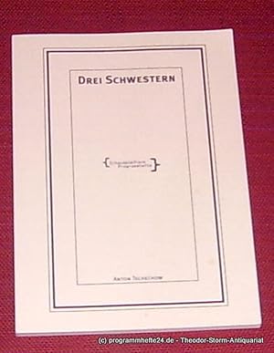 Programmheft Drei Schwestern von Anton Tschechow. Premiere 23. September 1995