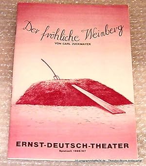 Seller image for Programmheft Der frhliche Weinberg von Carl Zuckmayer. Premiere 5. Februar 1987 Spielzeit 1986/87 for sale by Programmhefte24 Schauspiel und Musiktheater der letzten 150 Jahre