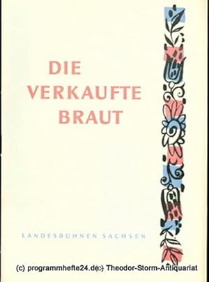 Seller image for Programmheft Die verkaufte Braut. Komische Oper. Spielzeit 1957 / 58 Landesoper Heft 6 for sale by Programmhefte24 Schauspiel und Musiktheater der letzten 150 Jahre