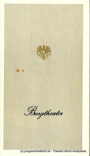 Burgtheater Programmheft Maria Stuart von Friedrich Schiller. Saison 1983 / 84 Heft Nr. 7