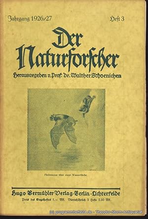 Der Naturforscher Jahrgang 1926/27 Heft 3