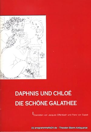 Imagen del vendedor de Programmheft Daphnis und Chloe. Operette in einem Akt. Die schne Galathee. Operette in einem Akt. Premiere in Passau: 27.09.2003. Premiere in Landshut: 24.10.2003. Spielzeit 2003 / 2004 a la venta por Programmhefte24 Schauspiel und Musiktheater der letzten 150 Jahre