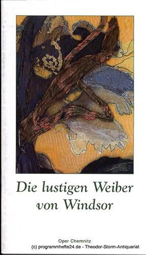 Image du vendeur pour Programmheft Die lustigen Weiber von Windsor. Komisch-phantastische Oper von Otto Nicolai. Premiere 27. Juni 1998. Spielzeit 1997/98 Opernhaus mis en vente par Programmhefte24 Schauspiel und Musiktheater der letzten 150 Jahre